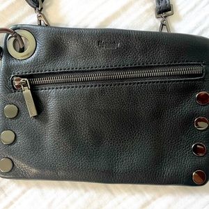 Hammitt small black gunmetal crossbody/wristlet